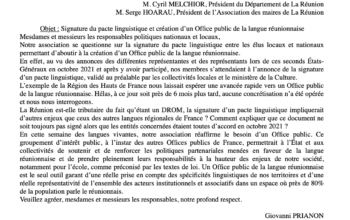 Lantant LKR - Kréol dann lékol - le créole à l'école à la Réunion