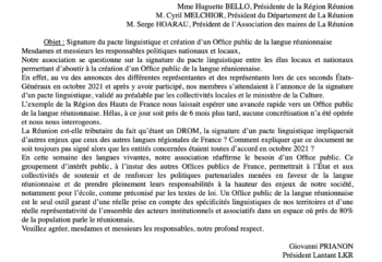 Lantant LKR - Kréol dann lékol - le créole à l'école à la Réunion